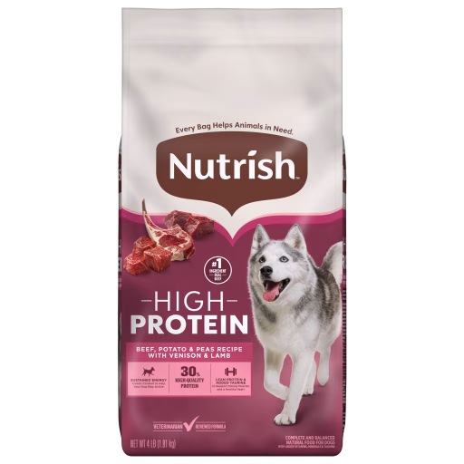 Nutrish High Protein Dog Food 4 pounds