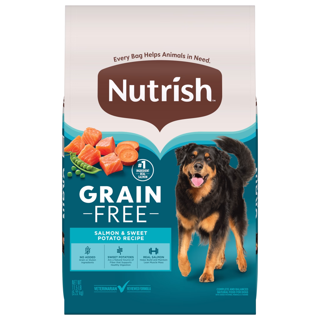 Nutrish™ Grain Free Salmon & Sweet Potato Recipe Dry Dog Food