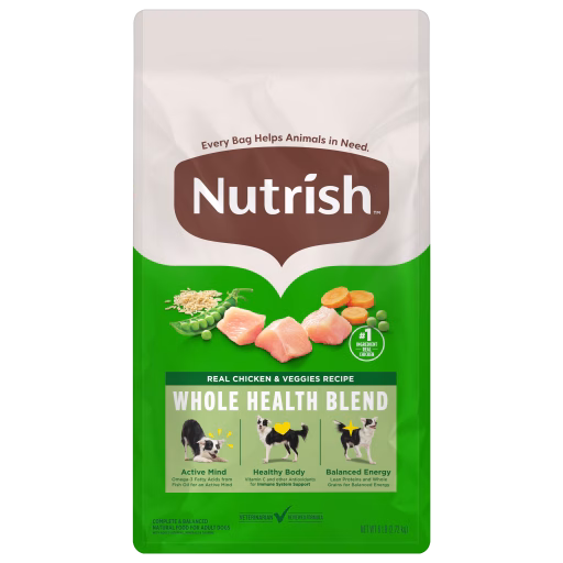 Nutrish Dog Whole Health Chicken Veggies 6 pounds